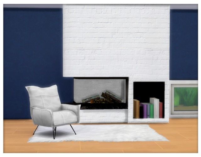 Moderner Kamin/modern Fireplace - Oldbox´s Möbelhaus - All4Sims.de